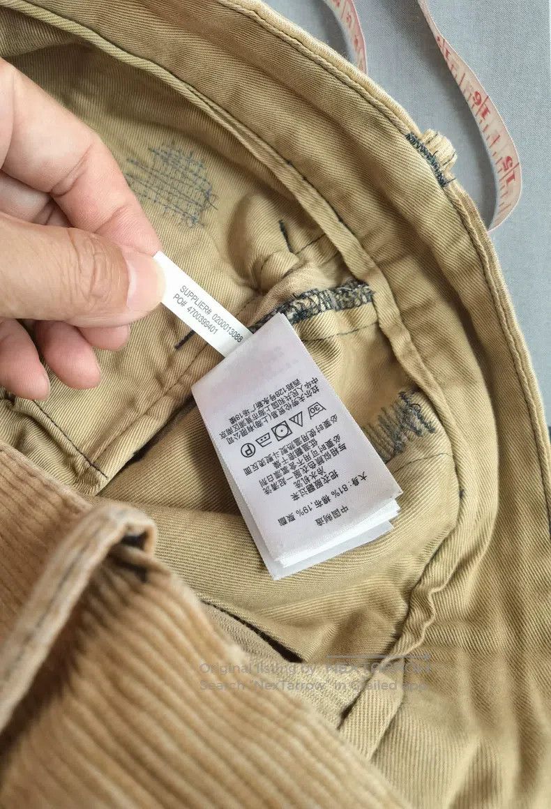 RRL Ralph Lauren RRL Ralph Lauren Corduroy out of print vintage patched pan Size US 32 / EU 48 - 5 Thumbnail