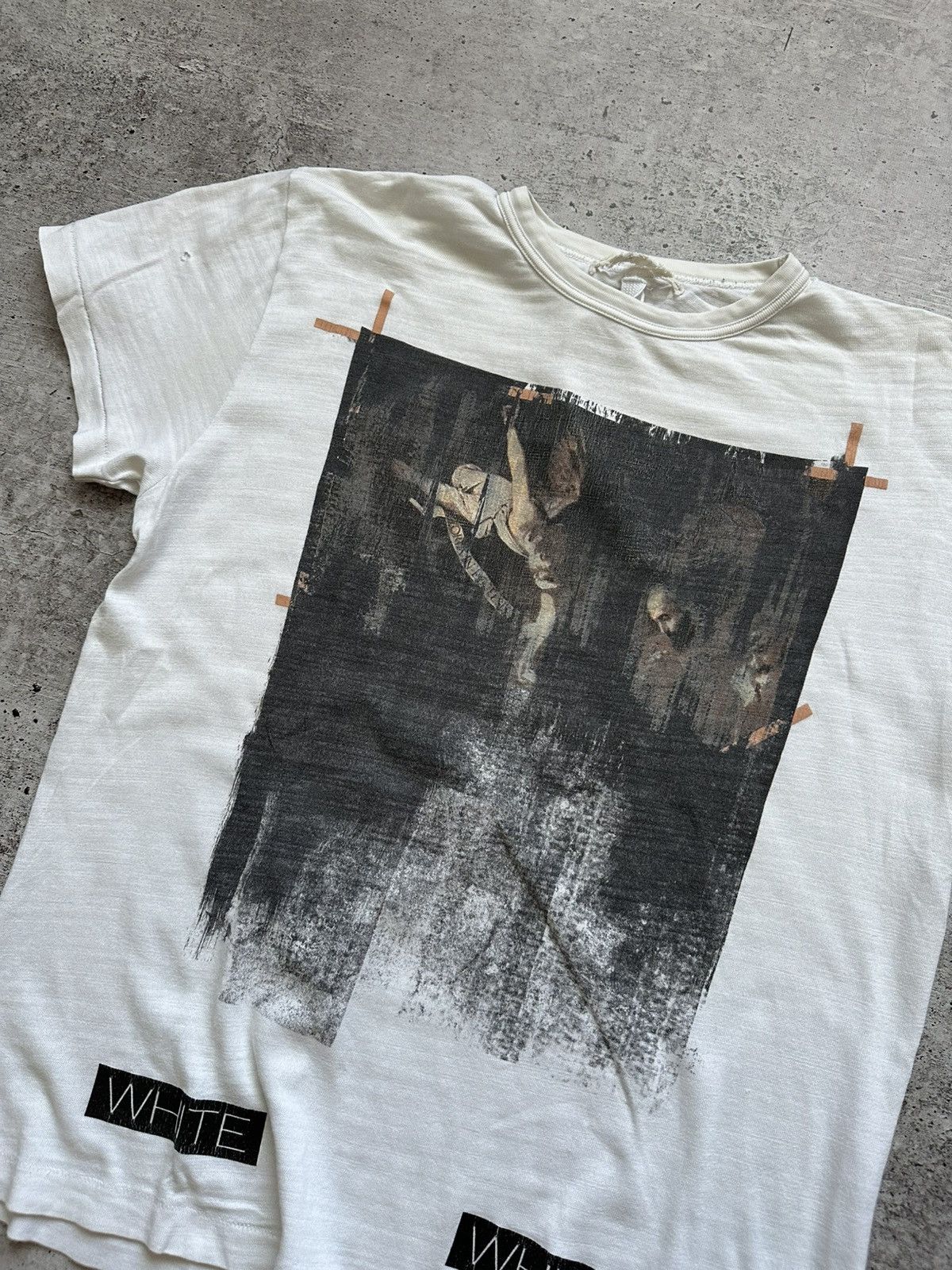 Off-White Off-White Caravaggio Sample Vintage T Shirt Size US M / EU 48-50 / 2 - 4 Thumbnail
