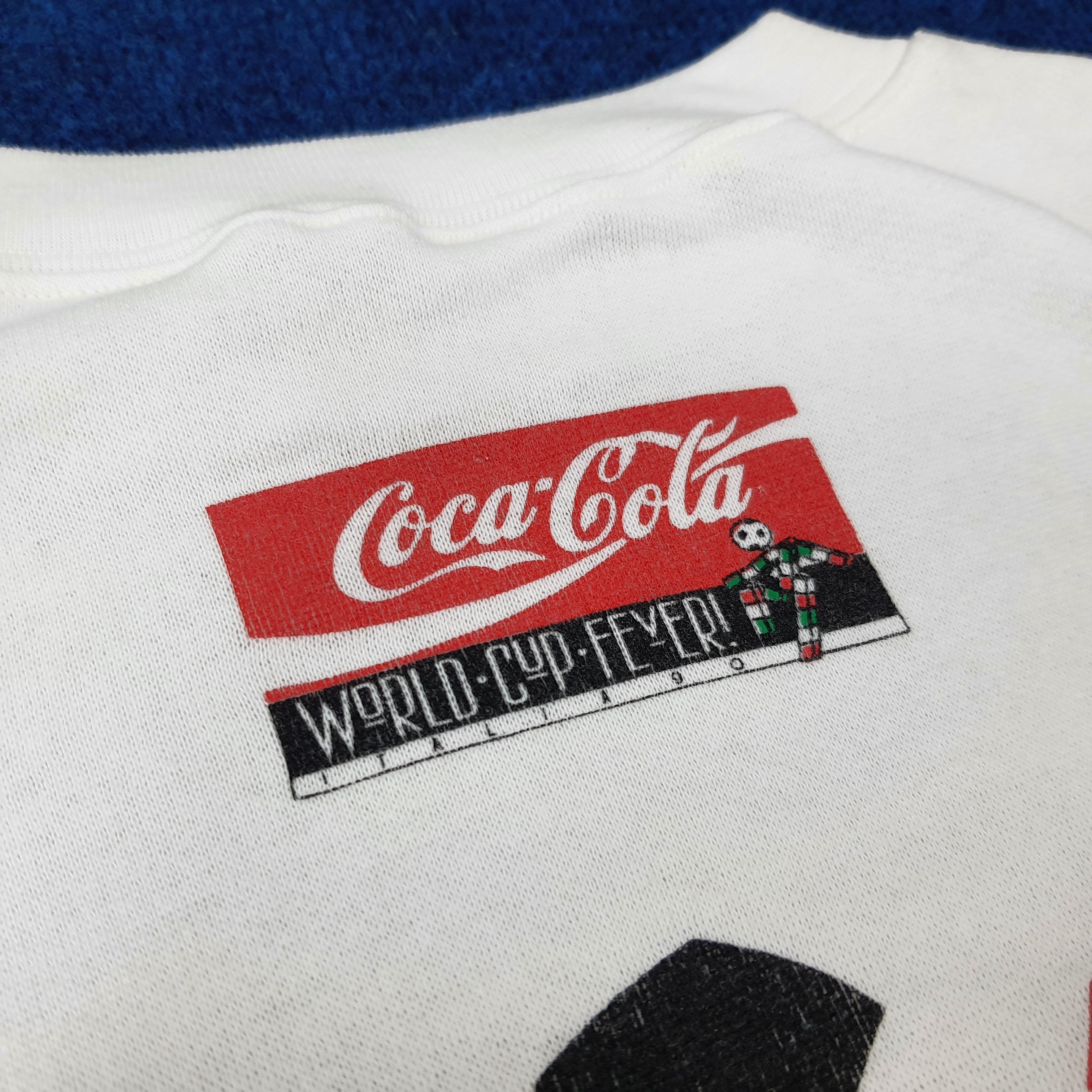 Coca Cola Vintage Coca Cola Italia'90 World Cup Sweatshirt C270N15 Size US XL / EU 56 / 4 - 6 Thumbnail