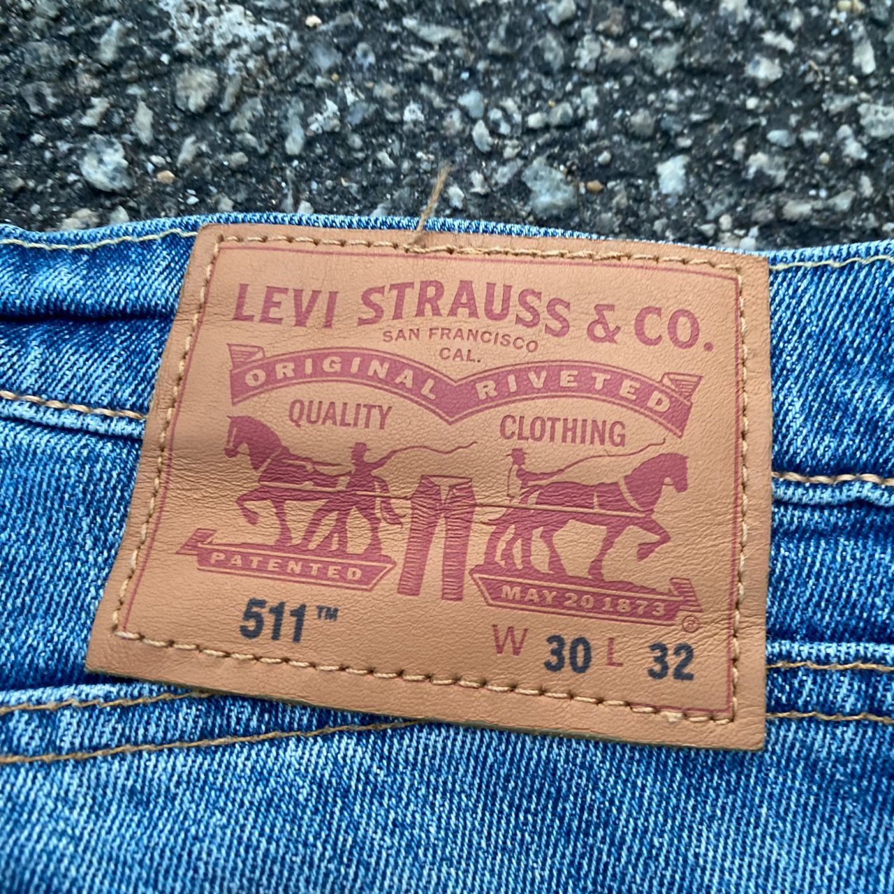 Levi's Vintage Levis 511 Slim Distressed Denim Size US 29 - 13 Thumbnail