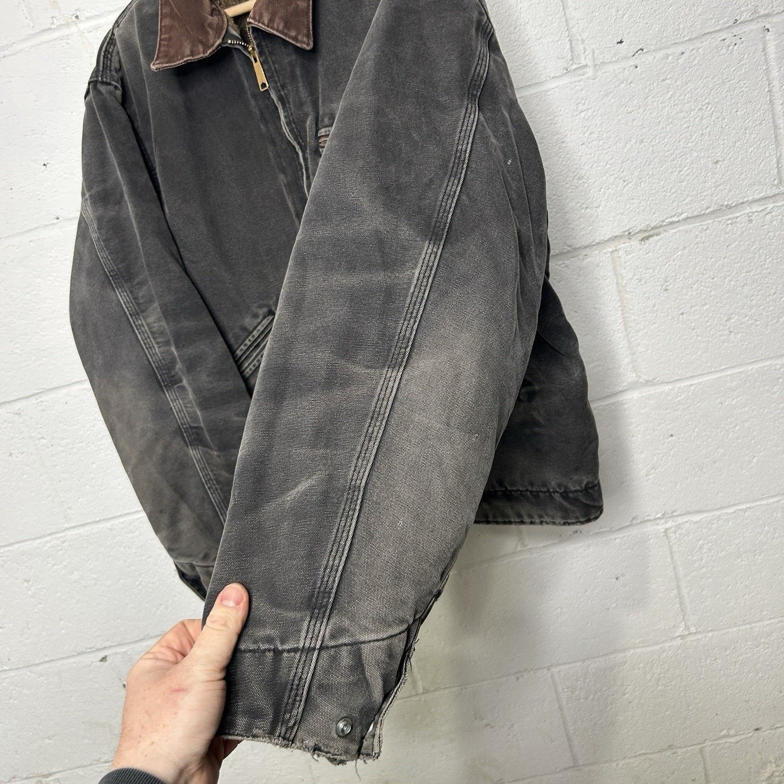 Carhartt Vintage Blanketed Carhartt Detroit Jacket “Black” J97 BLK Size US XL / EU 56 / 4 - 12 Thumbnail