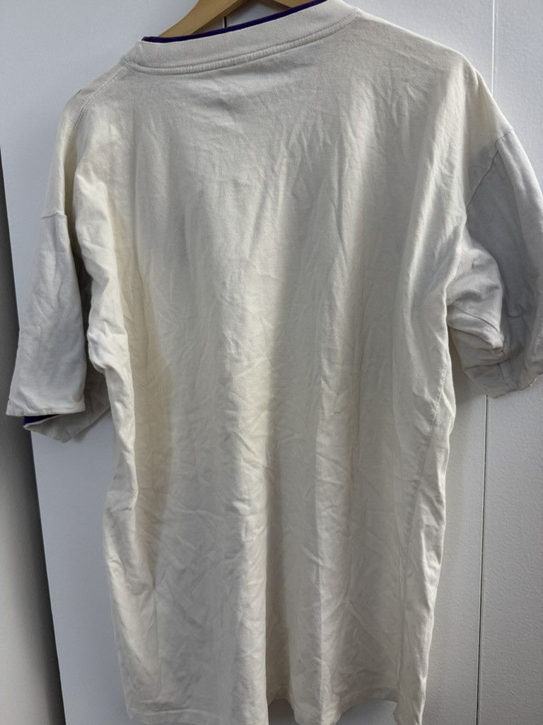 Coca Cola × Vintage 1980's Coca Cola Layered Grey Purple Small Logo T-Shirt Size US XL / EU 56 / 4 - 7 Thumbnail
