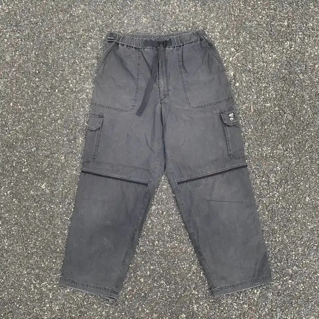 Japanese Brand BAGGY SUPERIOR TROUSERS JAPANESE VINTAGE FADED HIKING BELT Size US 34 / EU 50 - 1 Thumbnail