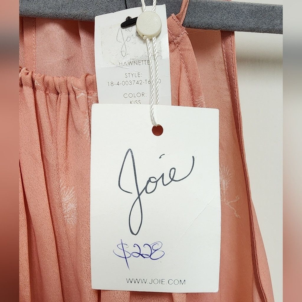 Joie NWT Pink Joie Peplum Tank Size XS / US 0-2 / IT 36-38 - 3 Thumbnail