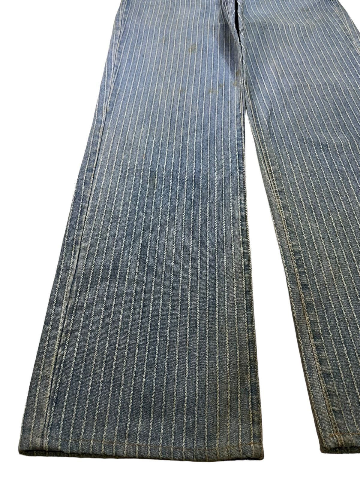 Japanese Brand Vintage Japanese Brand Hickory Style Mud Wash Baggy Jeans Size US 31 - 6 Thumbnail
