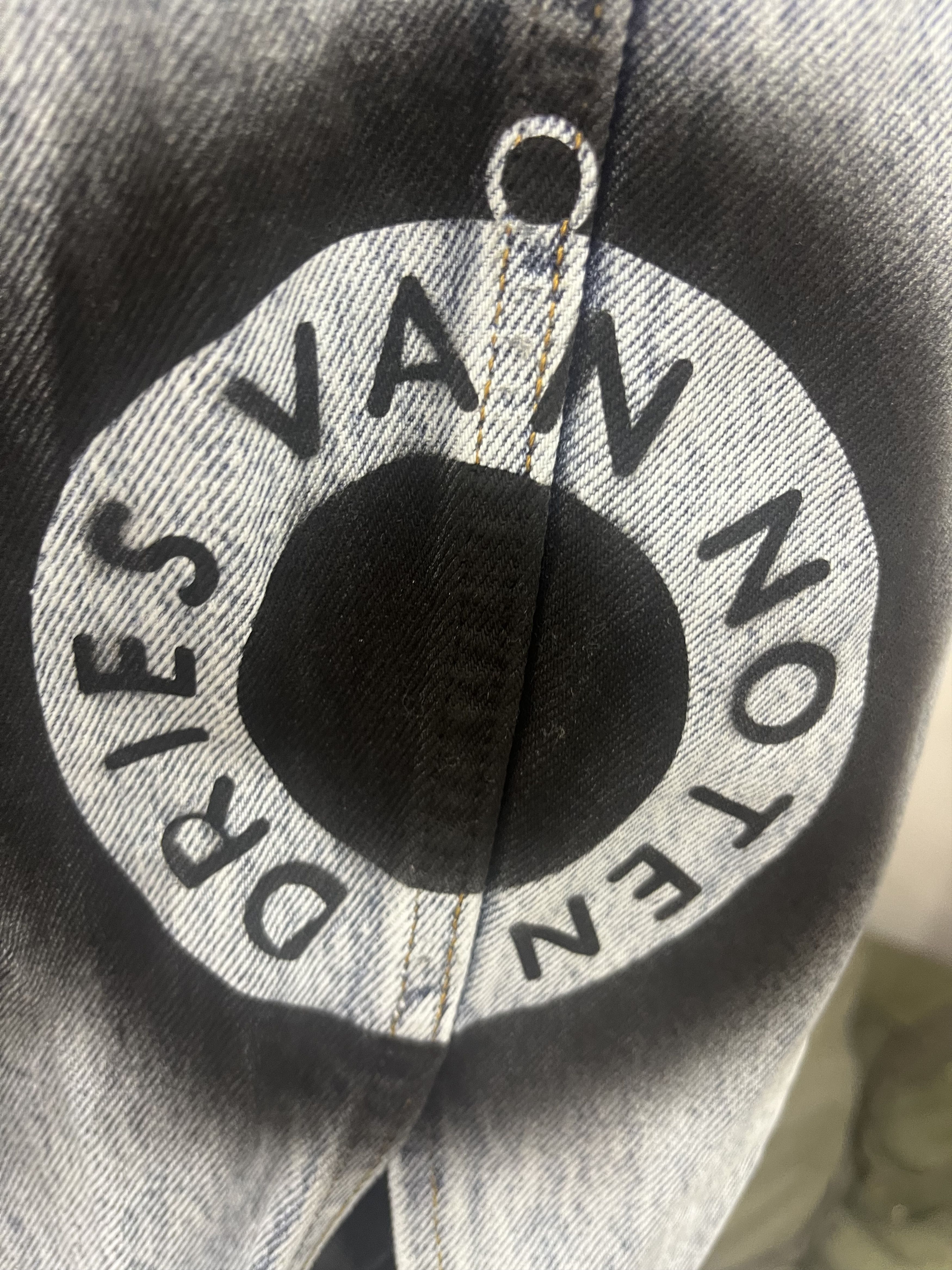 Dries Van Noten × Stussy TRUCKER JACKET DENIM Size US XL / EU 56 / 4 - 5 Thumbnail