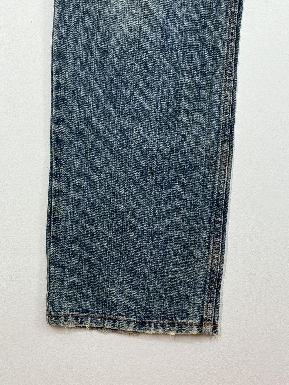 If Six Was Nine × Japanese Brand × Vintage NYLAUS JEAN TARTAN PLAID JUNYA WATANABE DISTRESSED DENIM Size US 32 / EU 48 - 9 Thumbnail