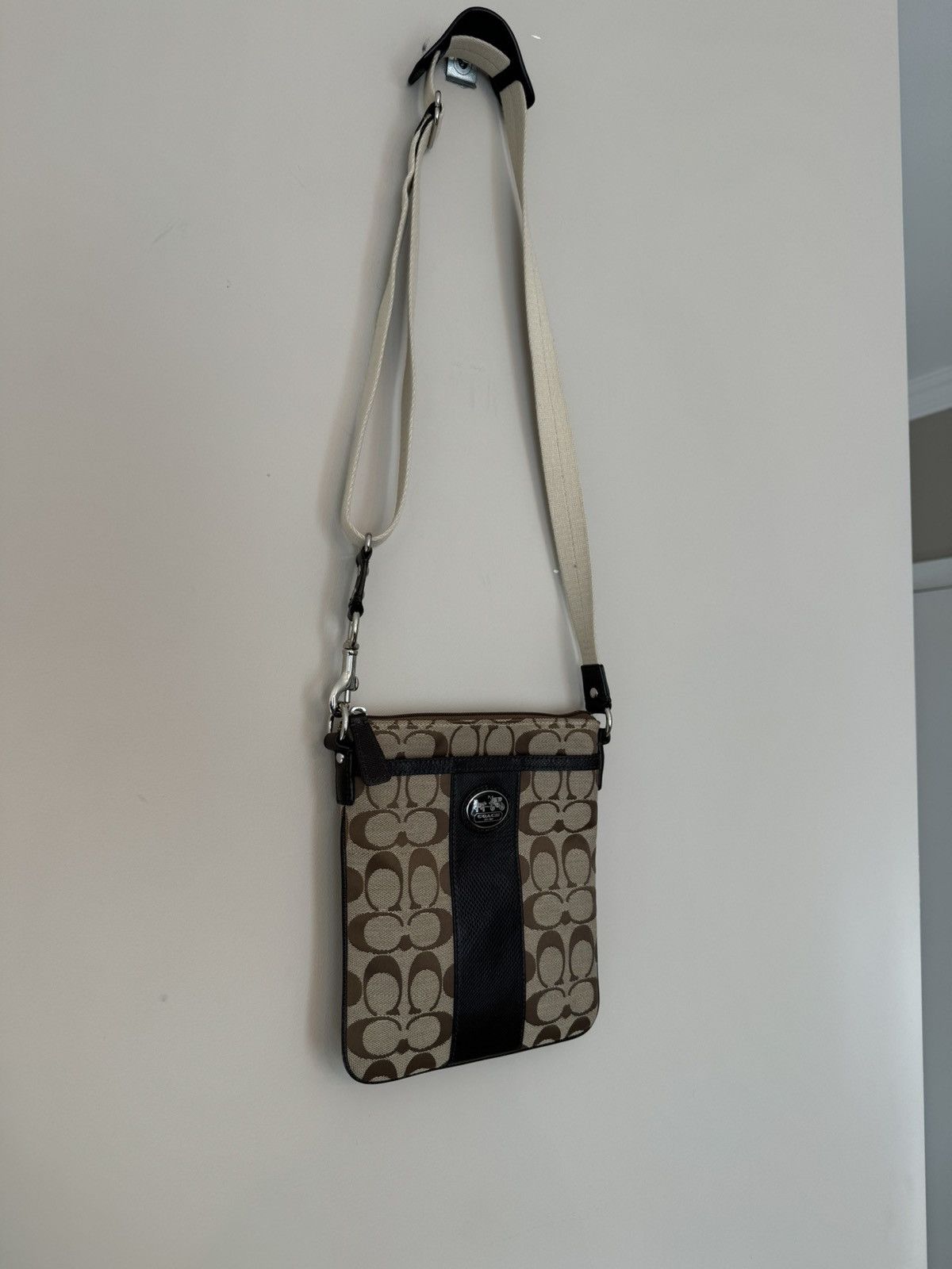 Coach × Vintage Coach logo bag baguette bag mama bag y2k Size ONE SIZE - 2 Thumbnail