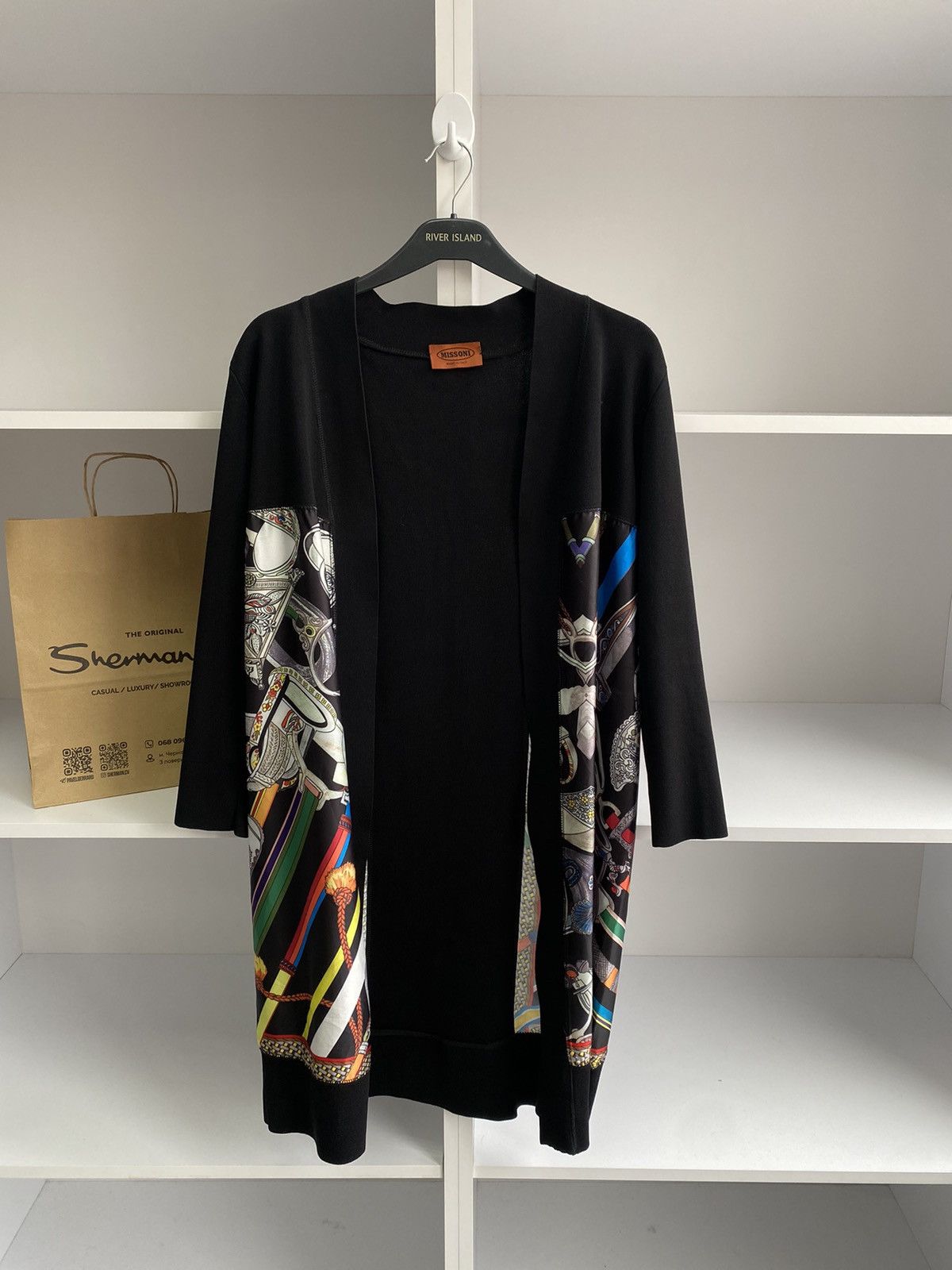 Designer × Missoni × Vintage Vintage Missoni Women’s Poncho Size XS / US 0-2 / IT 36-38 - 3 Thumbnail