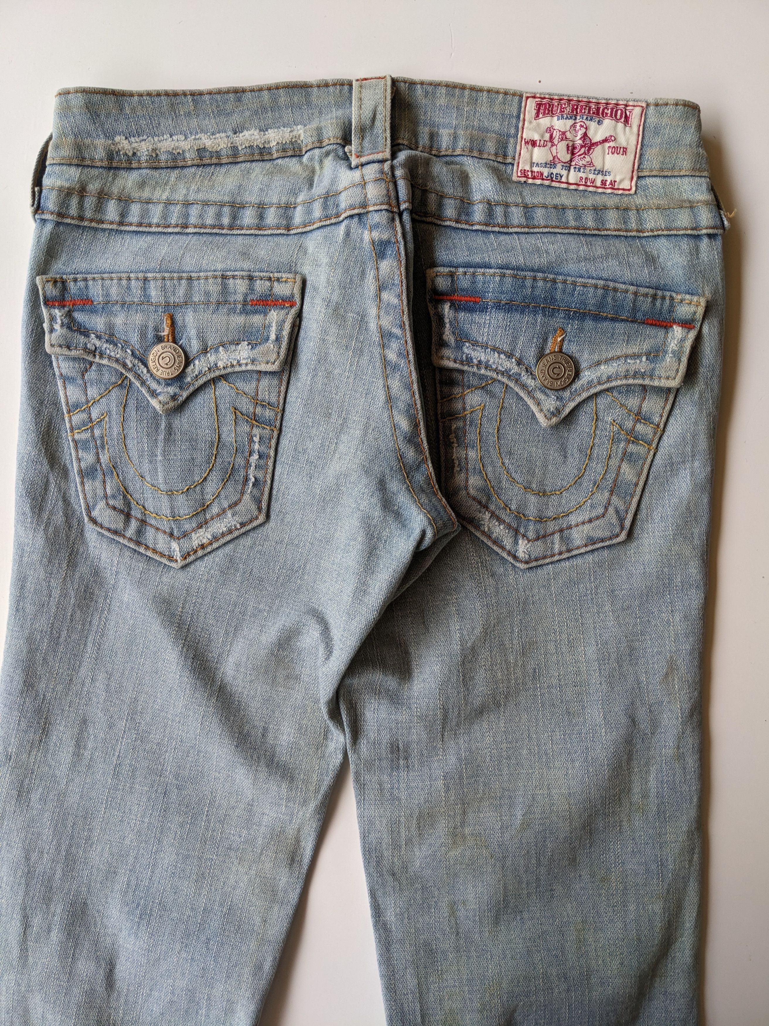 Jean × Le Grande Bleu (L.G.B.) × True Religion True Religion flare jeans bootcut Size 26" / US 2 / IT 38 - 4 Thumbnail