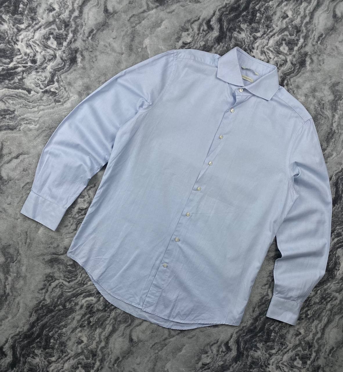 Suitsupply Suitsupply Shirt Buttons Long Sleeve Men Size 41/16 Blue Size US L / EU 52-54 / 3 - 1 Thumbnail