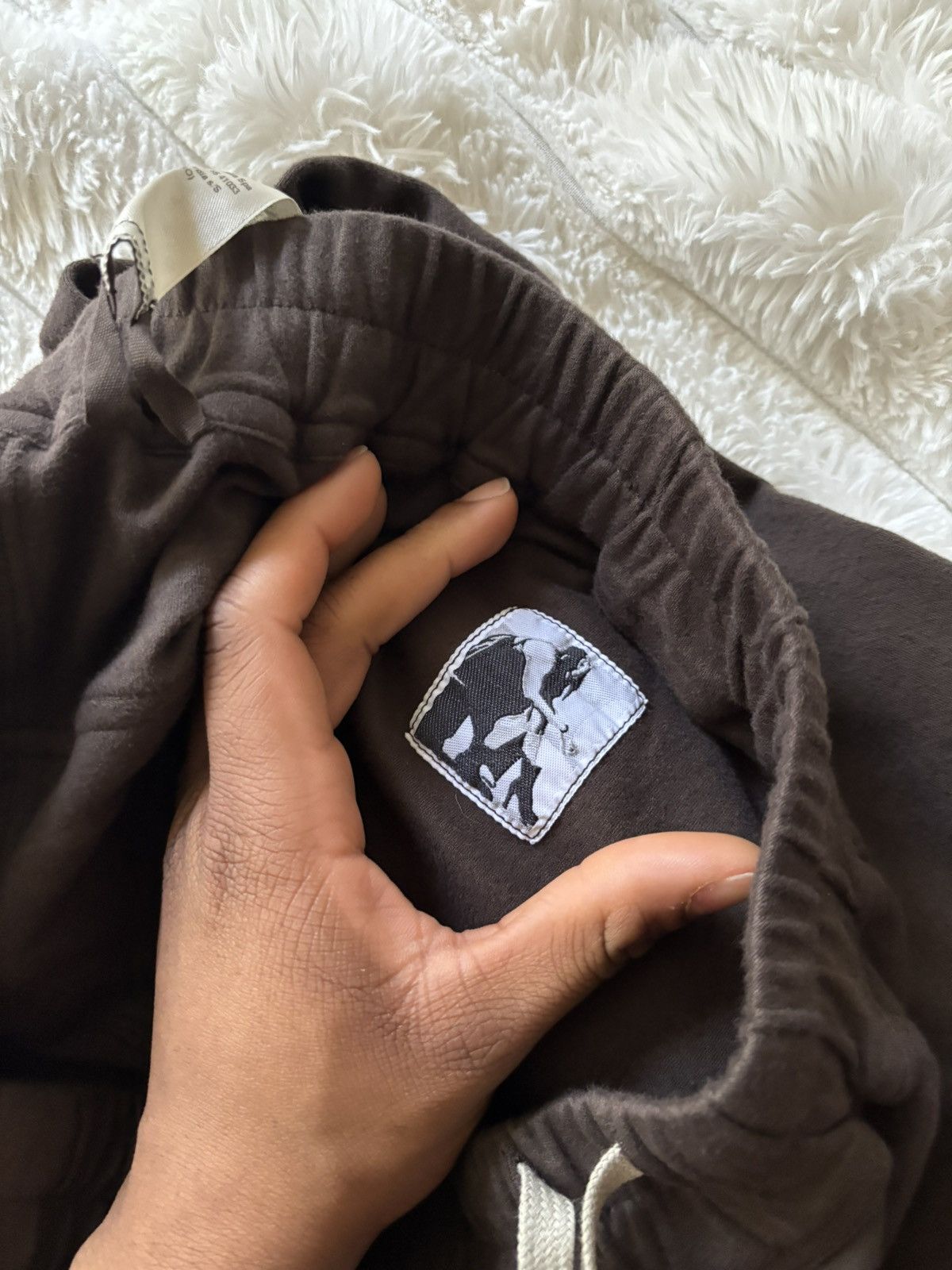 Rick Owens Drkshdw Rick Owens DRKSHDW Creatch Wide Cargo Drawstring Size US 32 / EU 48 - 6 Thumbnail