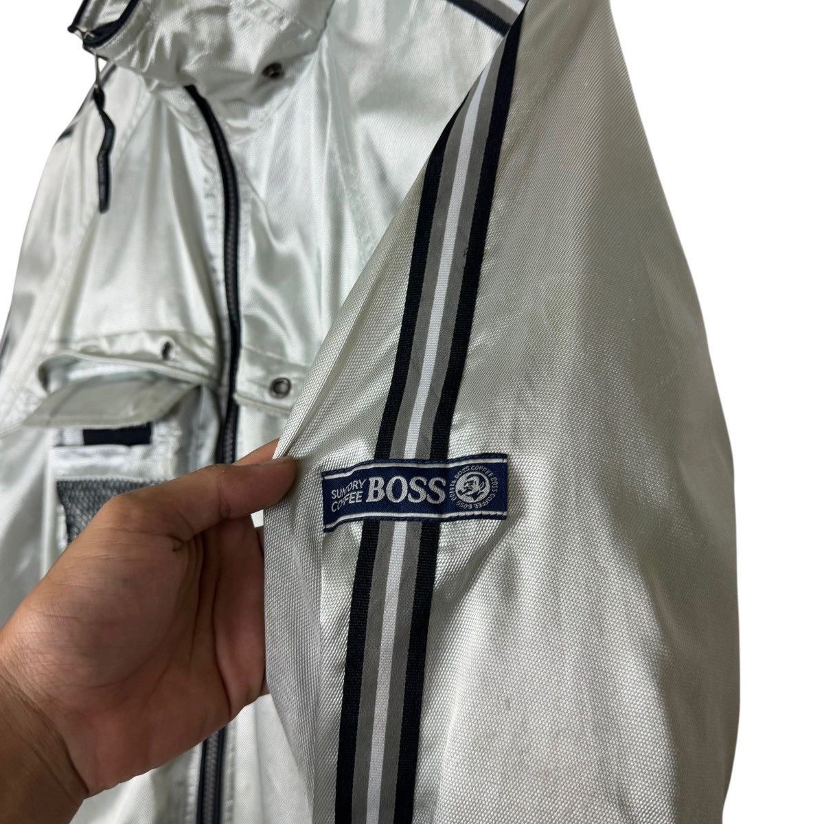 Japanese Brand Vintage Boss Coffee Zipper Jacket Size US XL / EU 56 / 4 - 11 Thumbnail