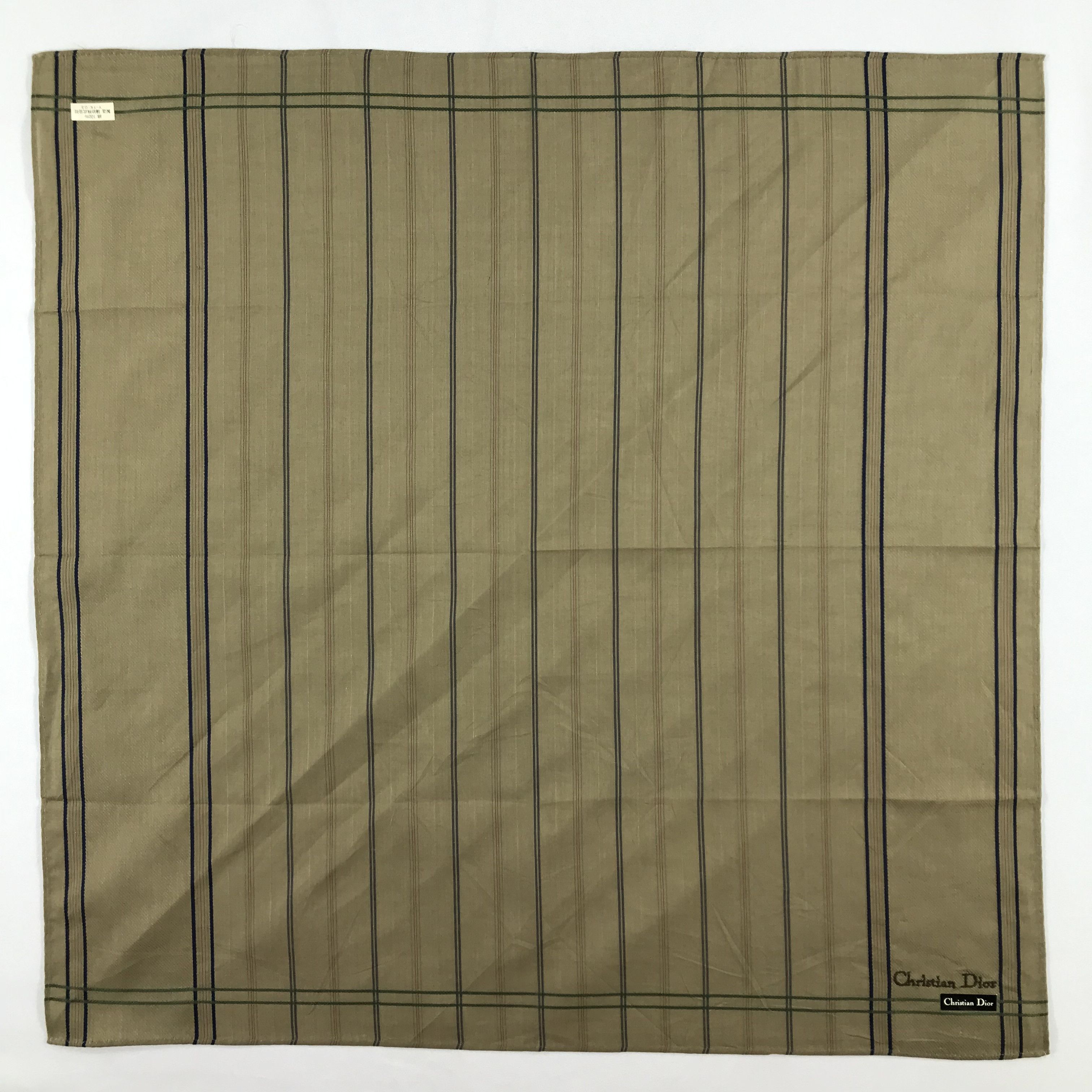 Vintage Christian Dior Bandana / Handkerchief / Neckerchief - S2036 Size ONE SIZE - 1 Thumbnail