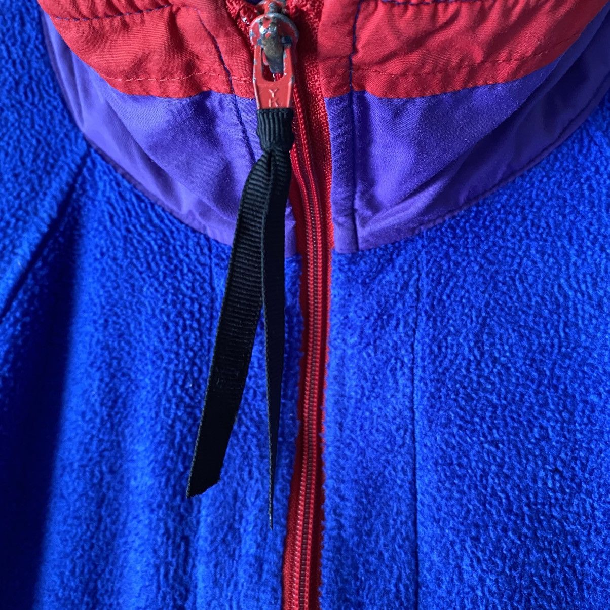 Designer × Woolrich Woolen Mills Woolrich Blue Fleece Jacket with Red Trim Size US L / EU 52-54 / 3 - 7 Thumbnail