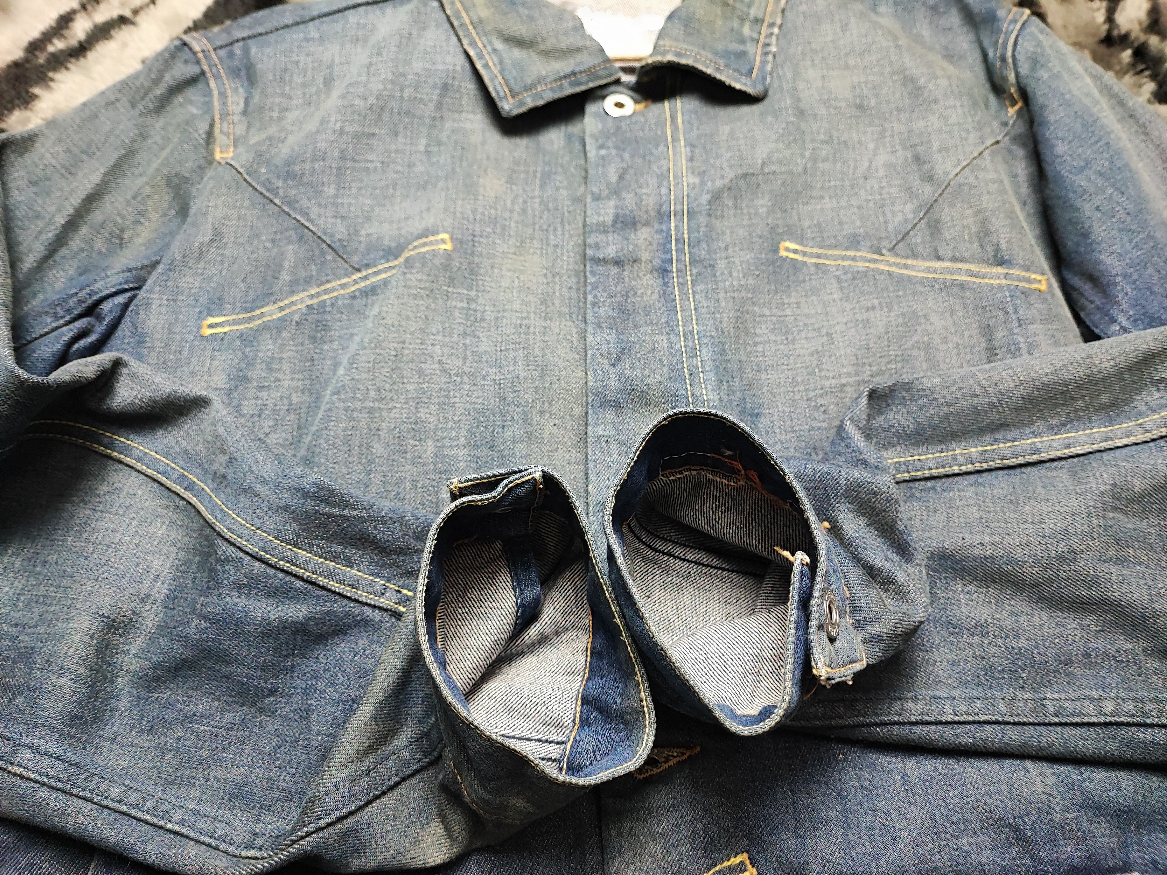 Diesel Vintage 90s Diesel Denim Jacket Button Trucker Jacket Medium Size US M / EU 48-50 / 2 - 4 Thumbnail