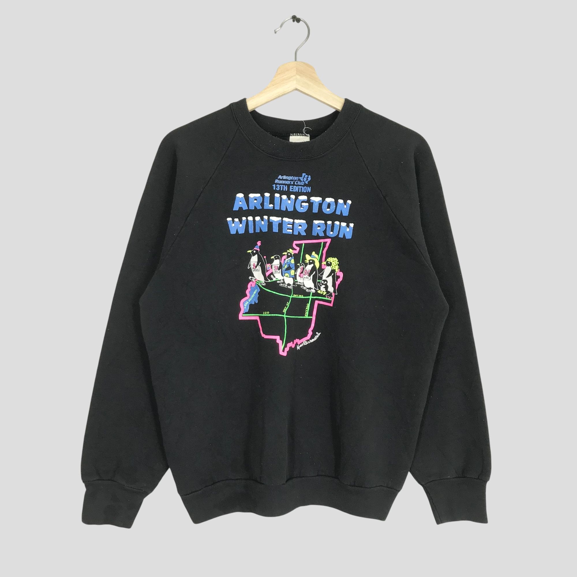 Vintage Vintage 90's Arlington Runner Club Black - 383 Size US M / EU 48-50 / 2 - 1 Thumbnail