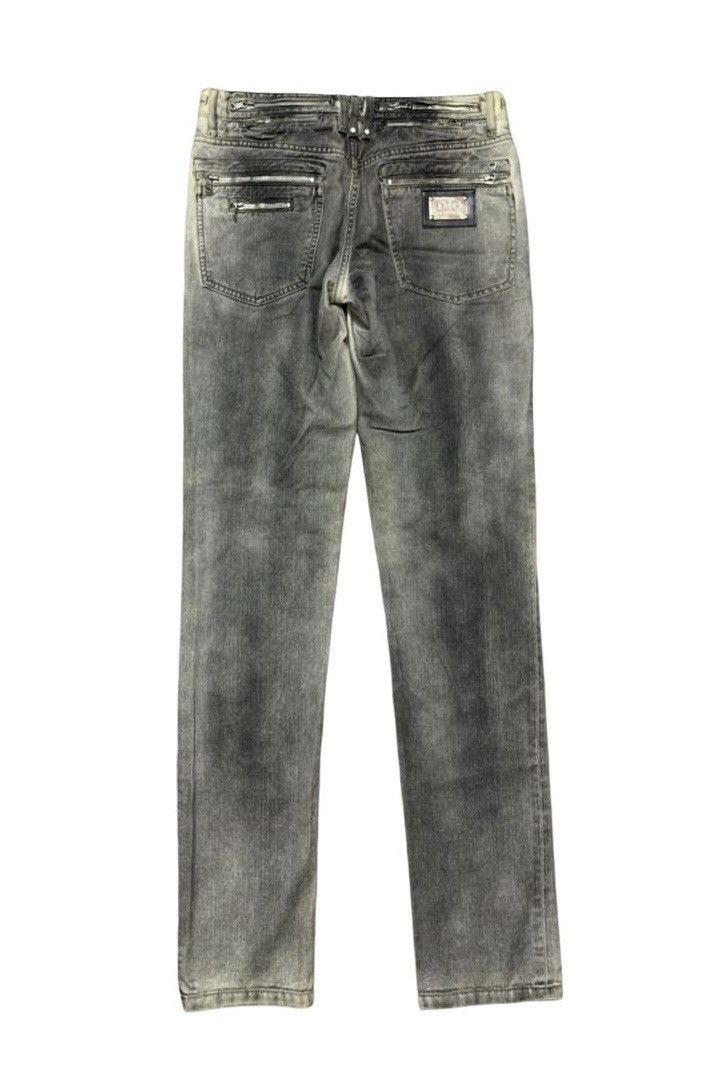 Dolce & Gabbana Dolce Gabbana Bondage Stone Wash Tight Slim Fit Denim Size US 30 / EU 46 - 3 Thumbnail