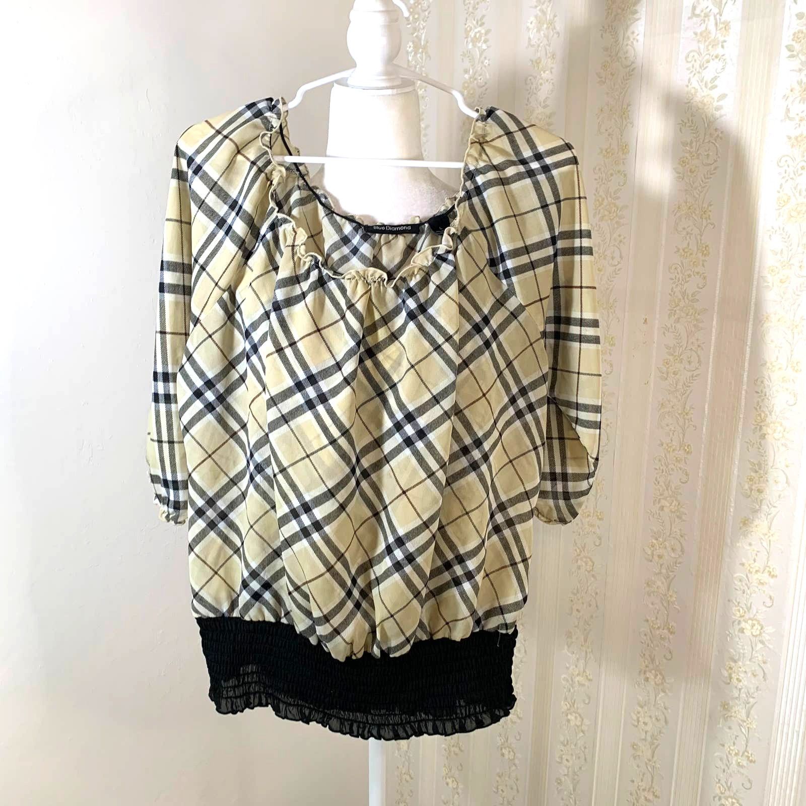 Other Plaid Blouses for women size L Size L / US 10 / IT 46 - 1 Thumbnail