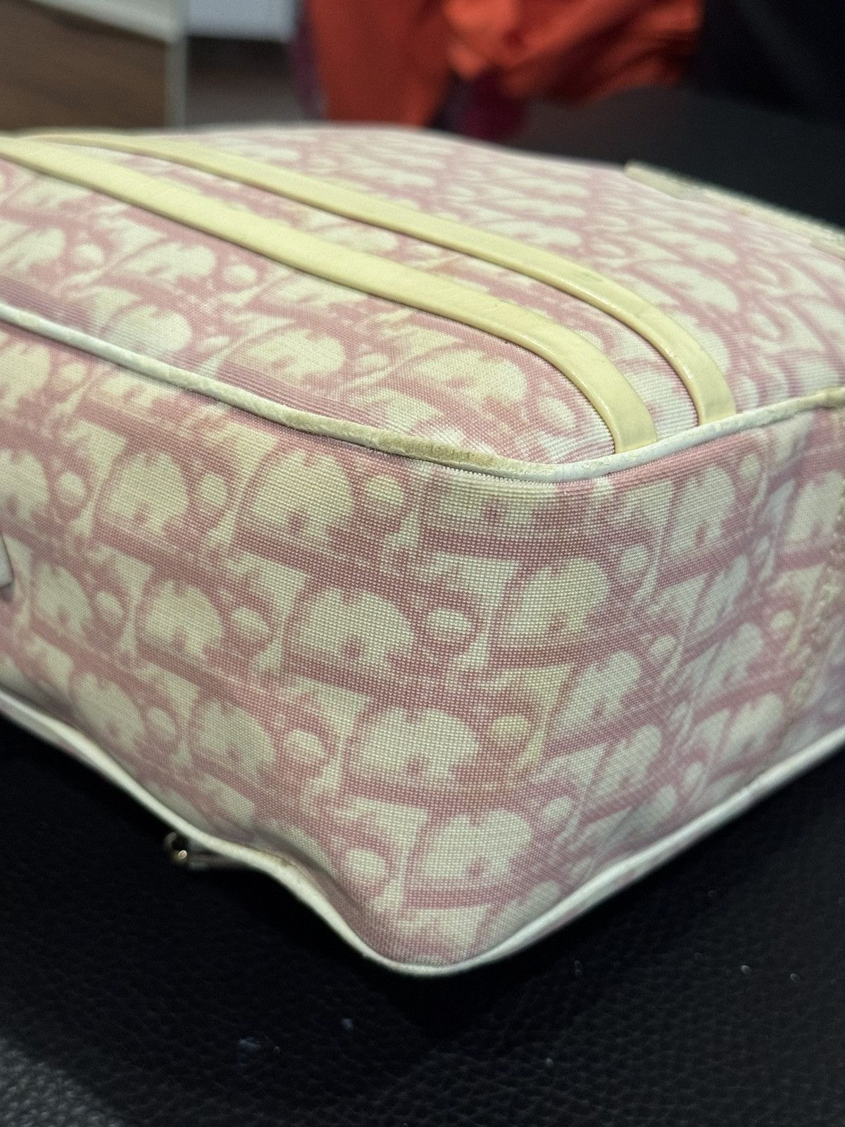 Dior Vintage - Dior Trotter Pink Monogram Slingbag Size ONE SIZE - 10 Thumbnail