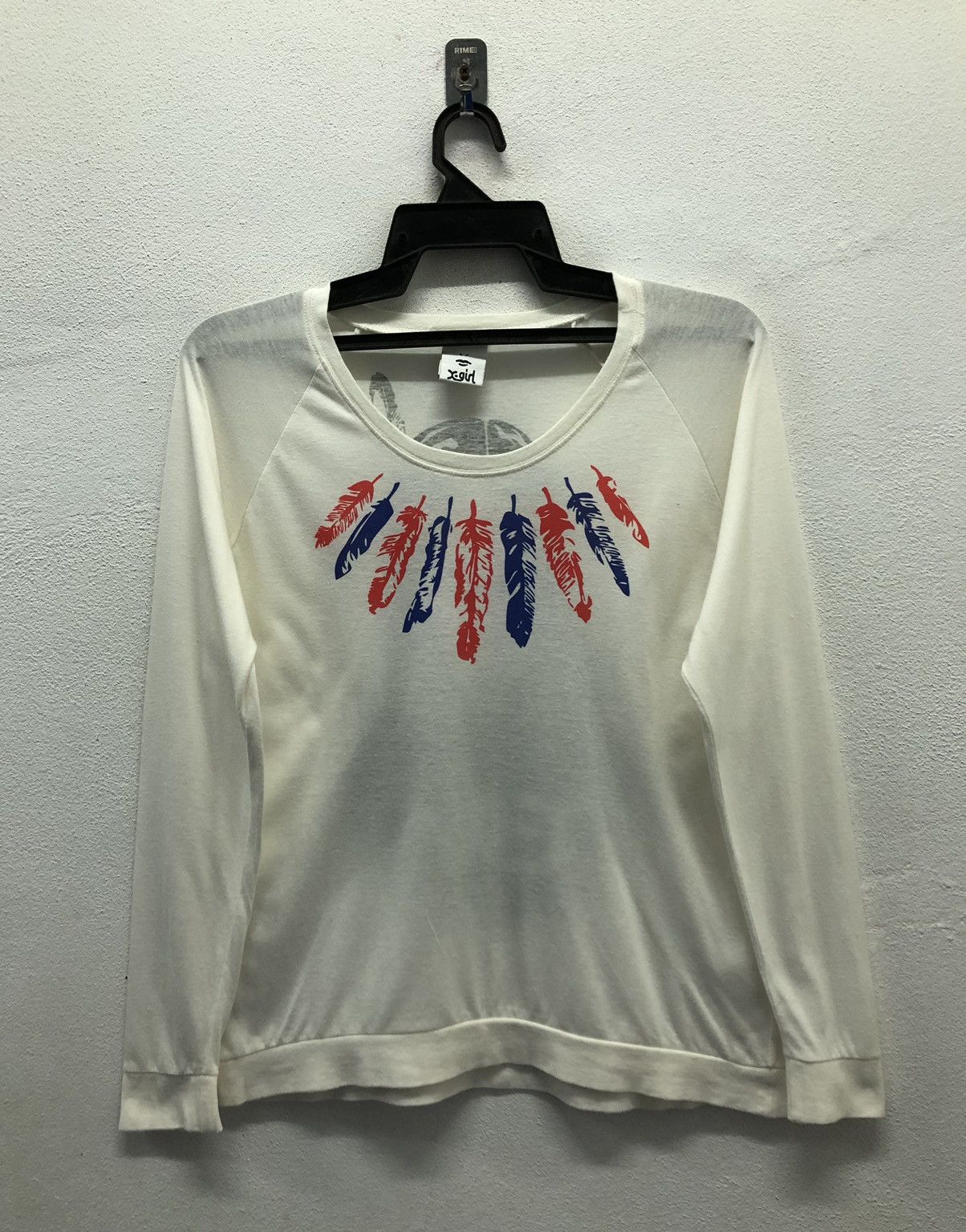 X-Girl Vintage X-Girl Long Sleeve T-Shirt Size M / US 6-8 / IT 42-44 - 2 Thumbnail