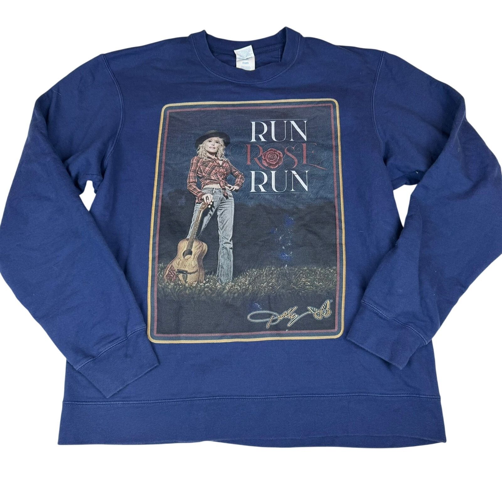 Other Dolly Parton Run Rose Run Sweatshirt - Size Large Size L / US 10 / IT 46 - 1 Thumbnail