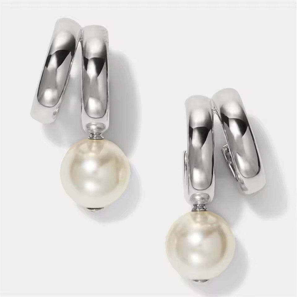 Jewelry Vintage style pearl earrings Size ONE SIZE - 1 Thumbnail