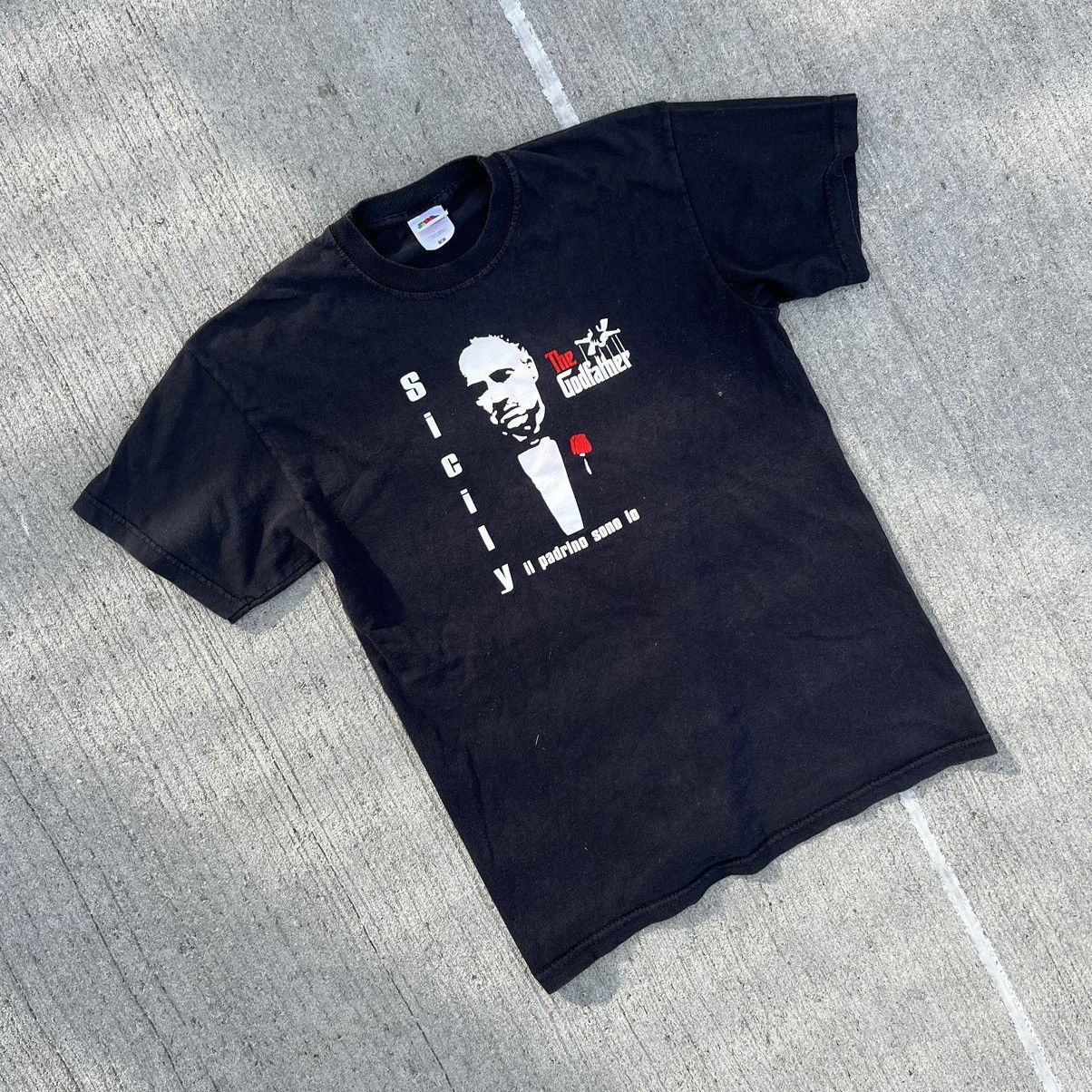 Vintage Y2K Vintage 2006 The Godfather Movie Promo T-Shirt Tee Size US S / EU 44-46 / 1 - 2 Thumbnail