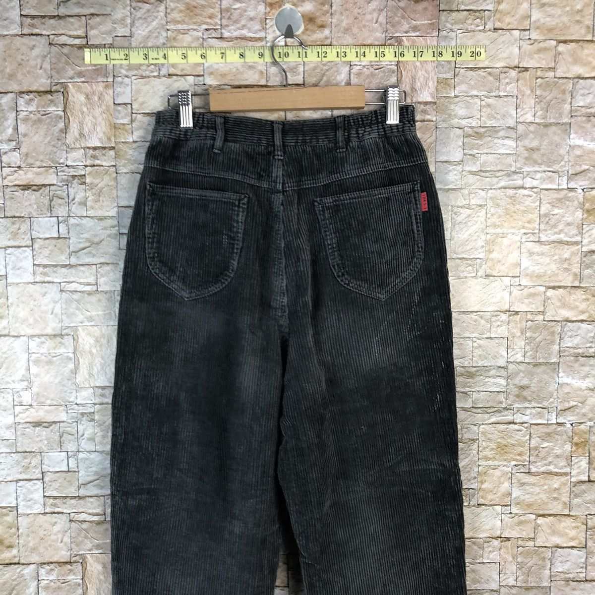 Japanese Brand Japanese Brand Black Conduroy Pants #A1033 Size 26" / US 2 / IT 38 - 12 Thumbnail