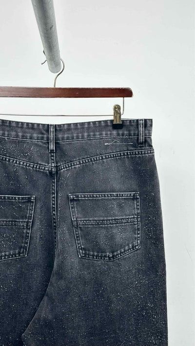 Namacheko o1tko10426 Hand Pilled Jeans in Washed Black Size US 34 / EU 50 - 6 Thumbnail