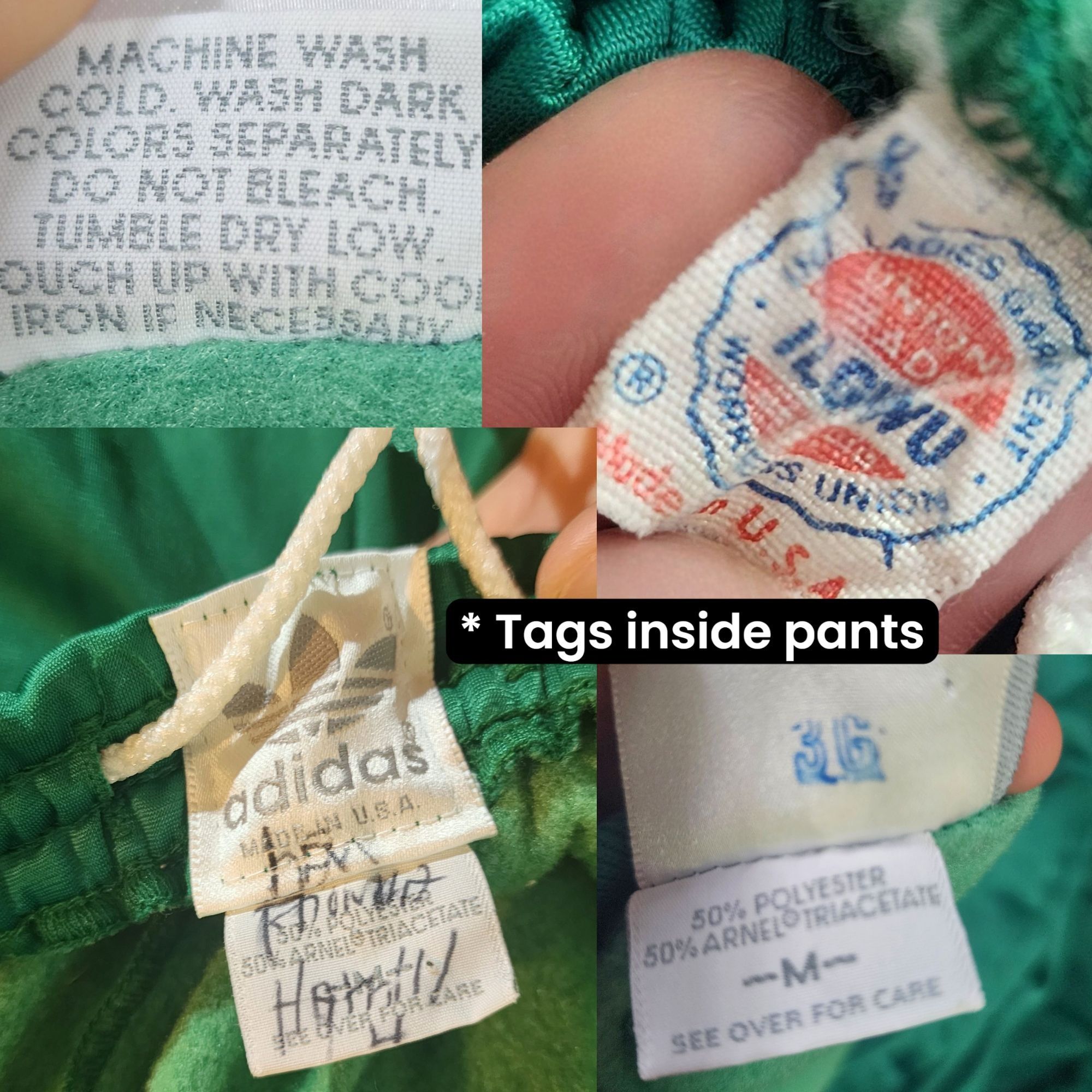Adidas Vintage Adidas Trefoil Tracksuit 70s 80s Green Made in USA I Size US M / EU 48-50 / 2 - 5 Thumbnail