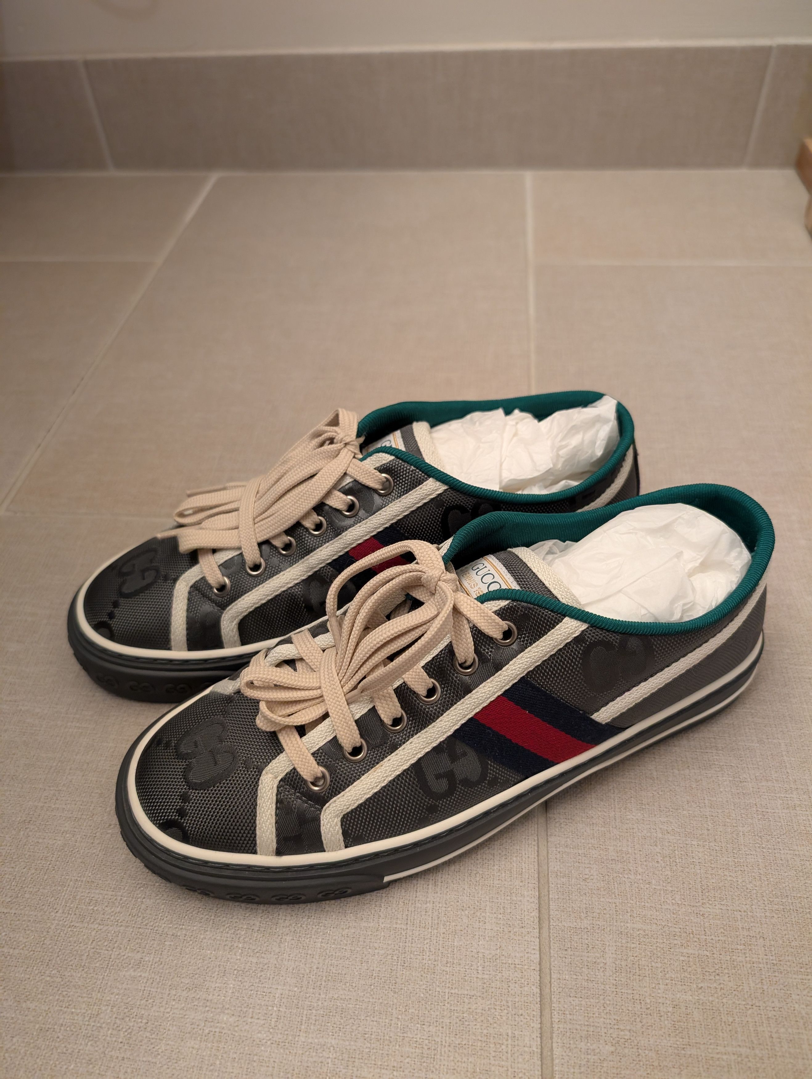 Gucci Gucci Off The Grid Tennis 1977 Low 'Grey' - Size 5M Size US 7 / EU 40 - 3 Thumbnail