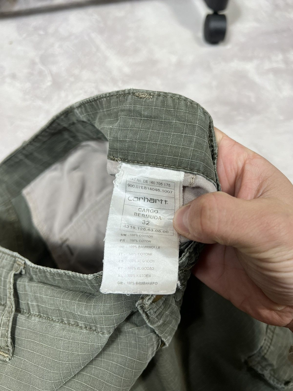 Carhartt Vintage Carhartt Distressed Cargo Short Size US 34 / EU 50 - 9 Thumbnail