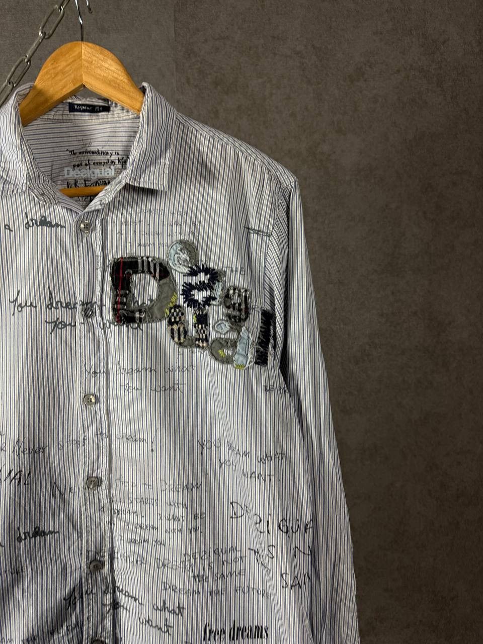 Desigual Desigual art crazy designer shirt Size US M / EU 48-50 / 2 - 2 Thumbnail