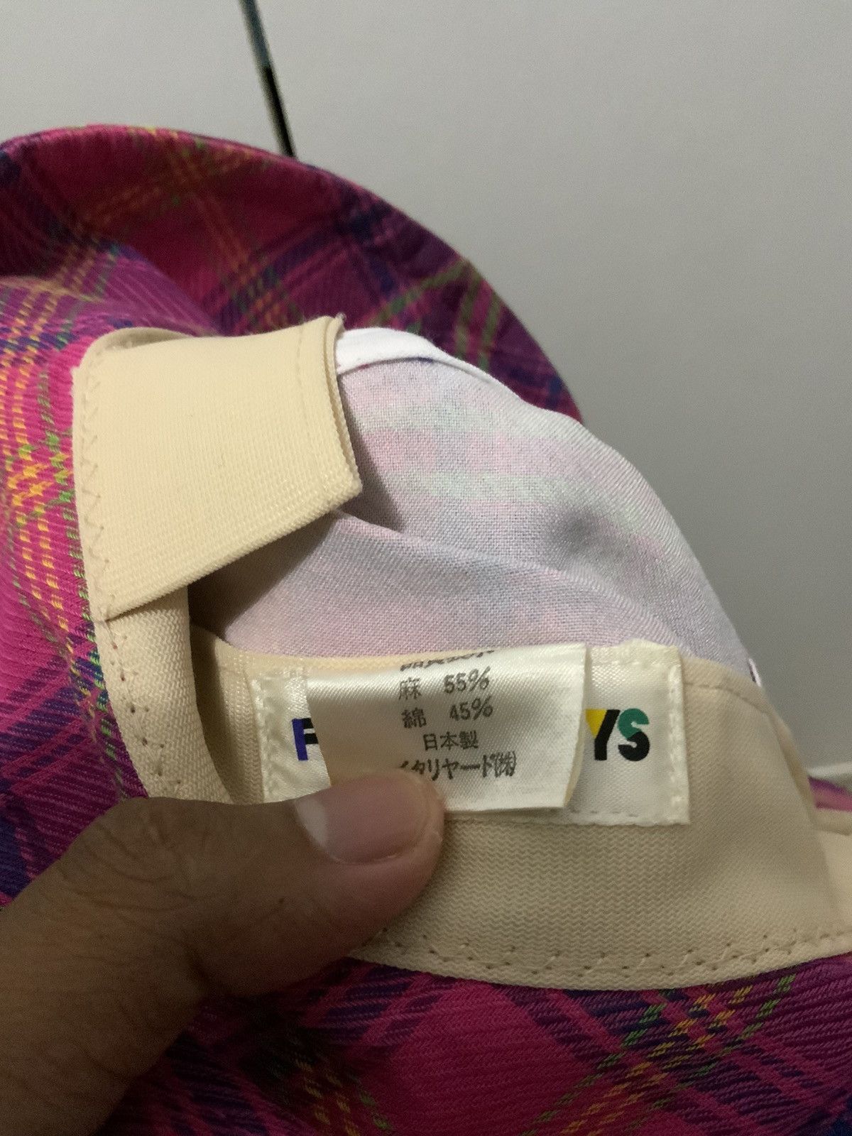 Japanese Brand Florida Keys Plaid Bucket Hat Size ONE SIZE - 11 Thumbnail