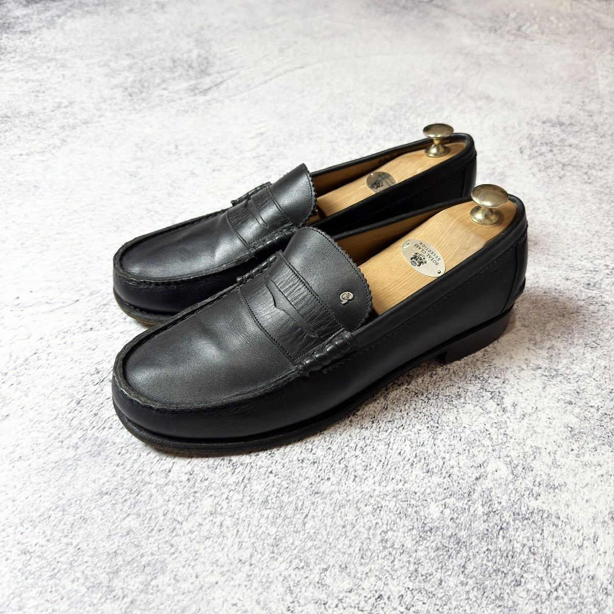 Designer × Handmade Greve Mohawk Penny Loafers US10.5 UK10 EU44.5 29cm Size US 10.5 / EU 43-44 - 1 Thumbnail
