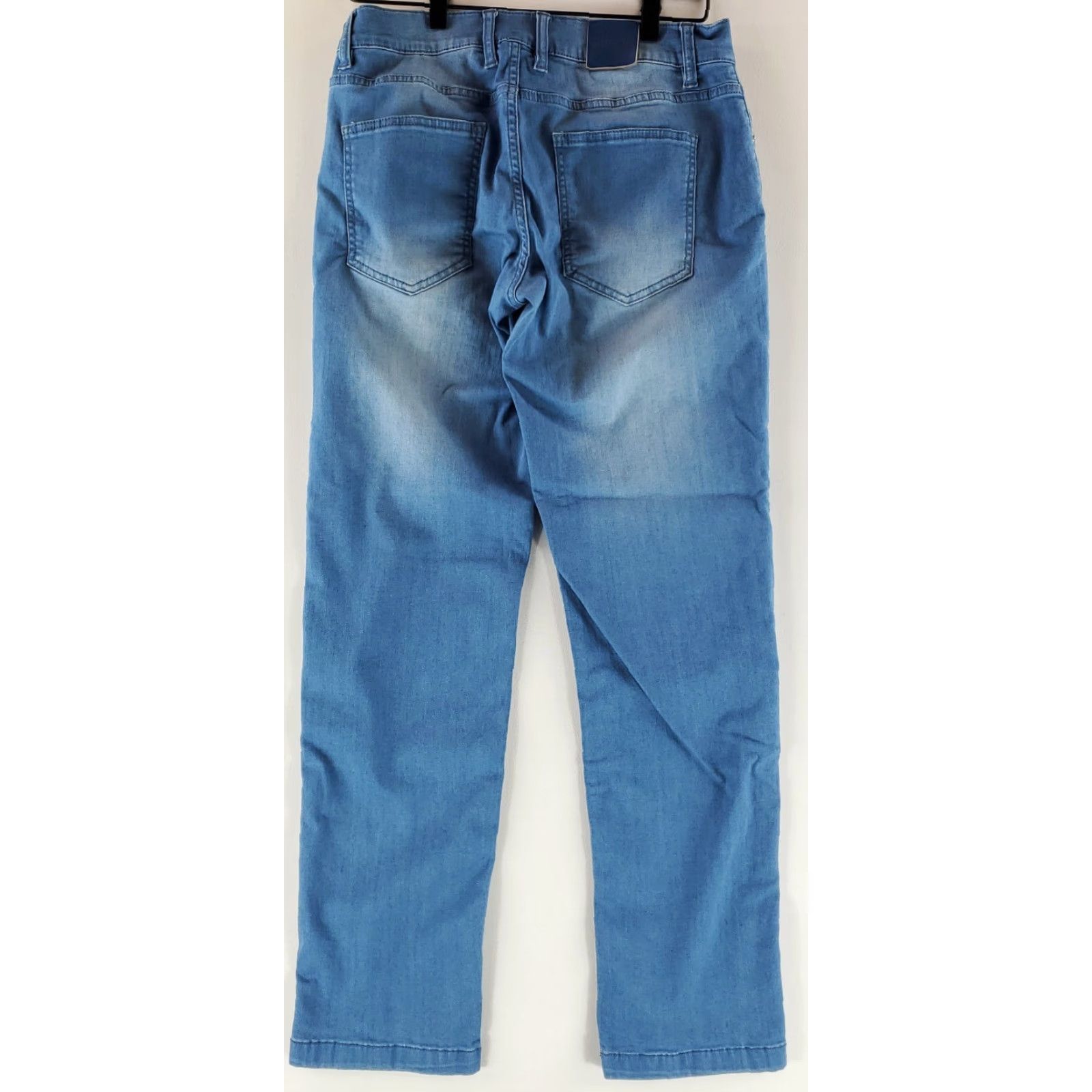 Vintage Mugsy Piers Blue Jeans Stretch Light Blue Mens 32 Inseam 30 Straight Blue 32x30 Adult Mens Size US 32 / EU 48 - 5 Thumbnail