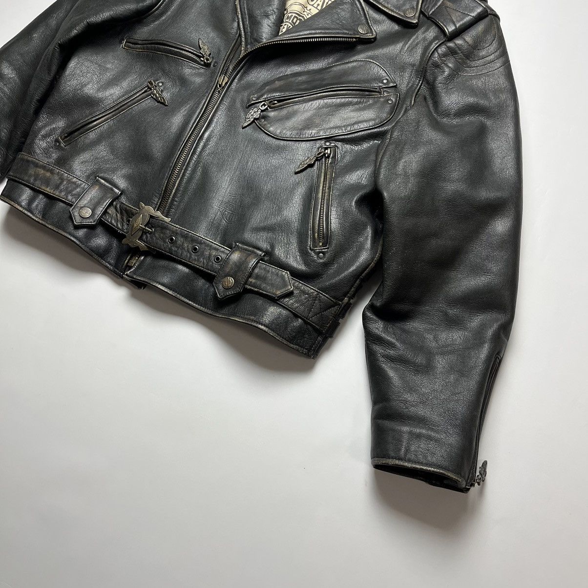 Harley Davidson Harley Davidson Motorcycles Leather Jacket Size US XL / EU 56 / 4 - 6 Thumbnail