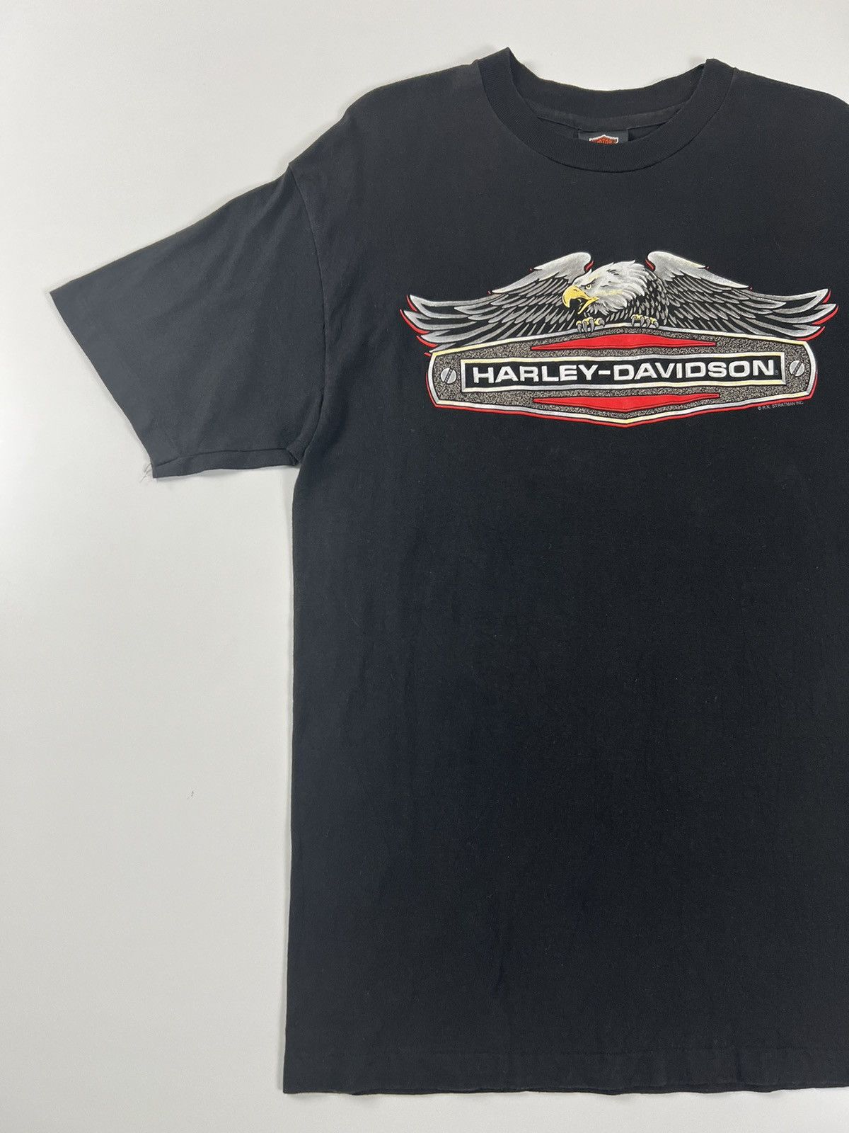 Harley Davidson × Vintage Vintage Harley Davidson Pacific Honolulu Hawai Tee Size US L / EU 52-54 / 3 - 2 Thumbnail