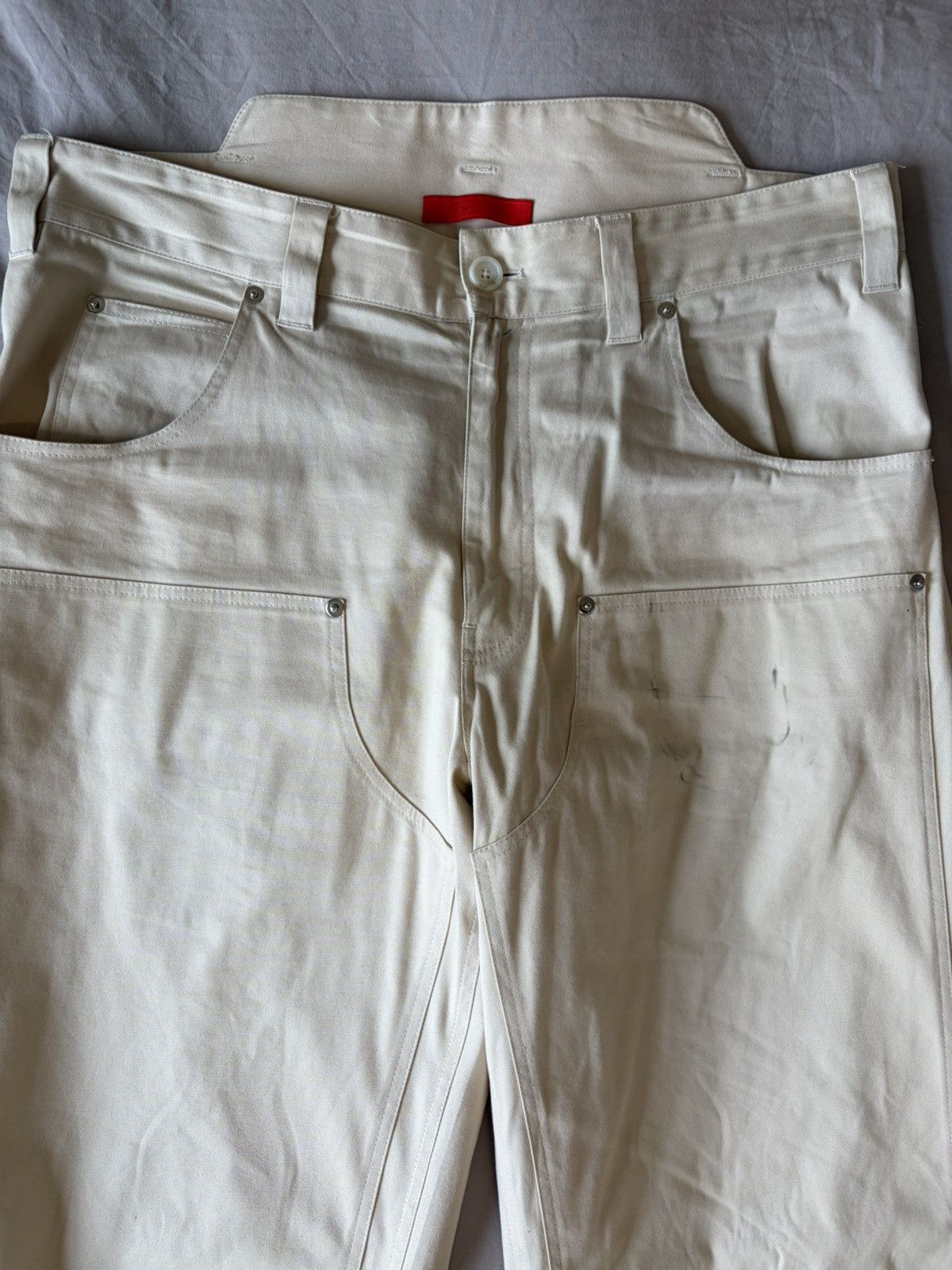 Commission Commission Double Knees - Ivory, US Made Size US 36 / EU 52 - 3 Thumbnail