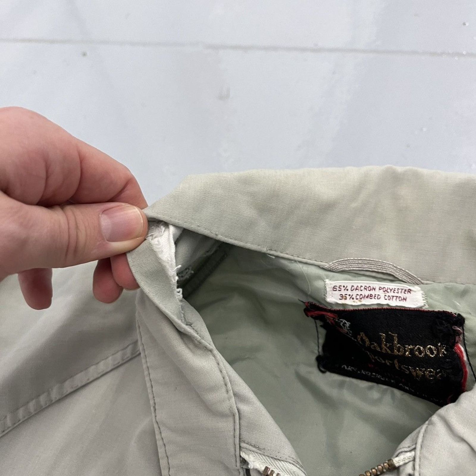 Sears Vintage 60s Oakbrook Sportswear Mint Spring Jacket Size US M / EU 48-50 / 2 - 4 Thumbnail