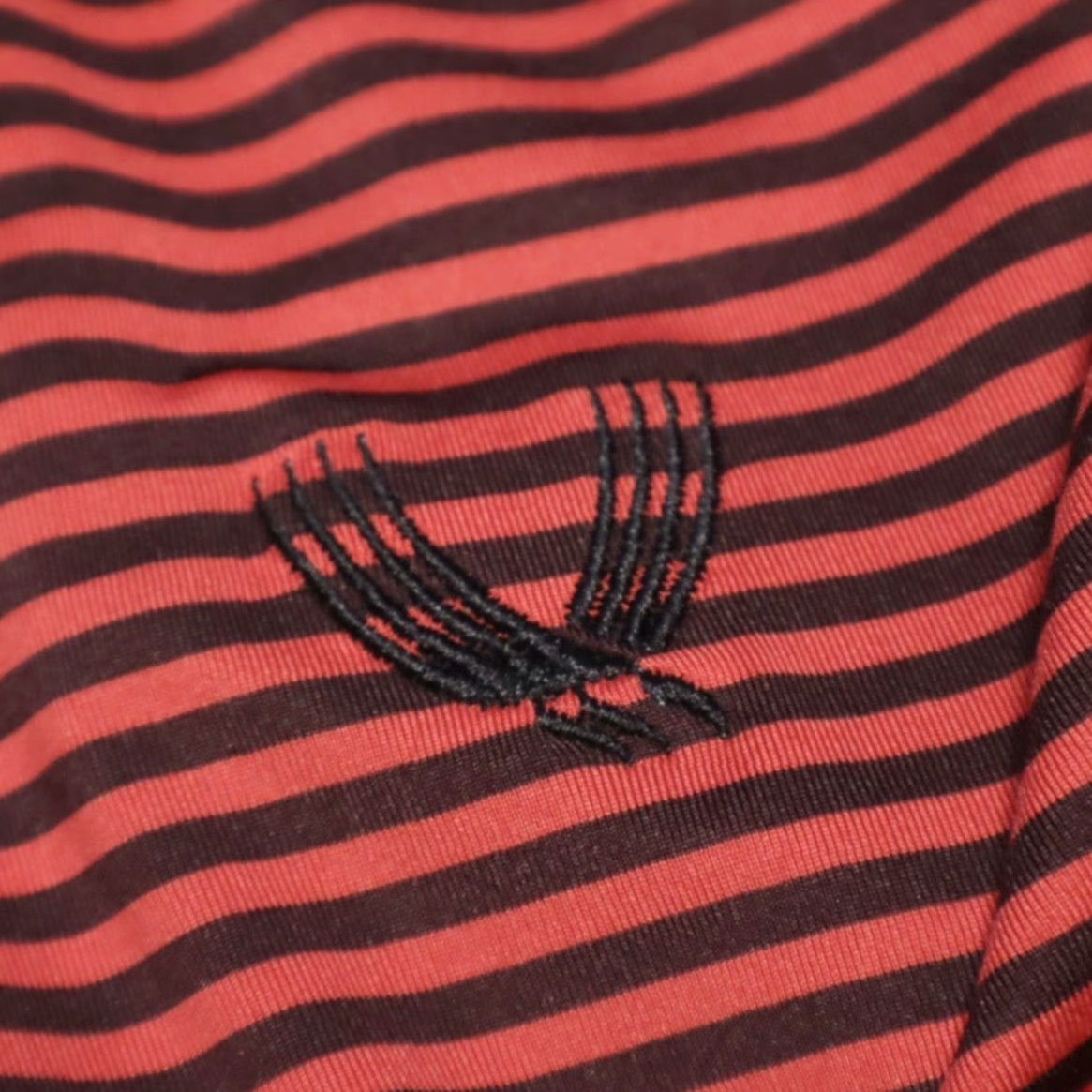 Footjoy Footjoy Valhalla GC High Stretch Striped Polo Shirt Red Men's L Shirt Polo Red Men L Footjoy Valhalla GC Striped Polo Shirt Red Mens L Size US L / EU 52-54 / 3 - 6 Thumbnail