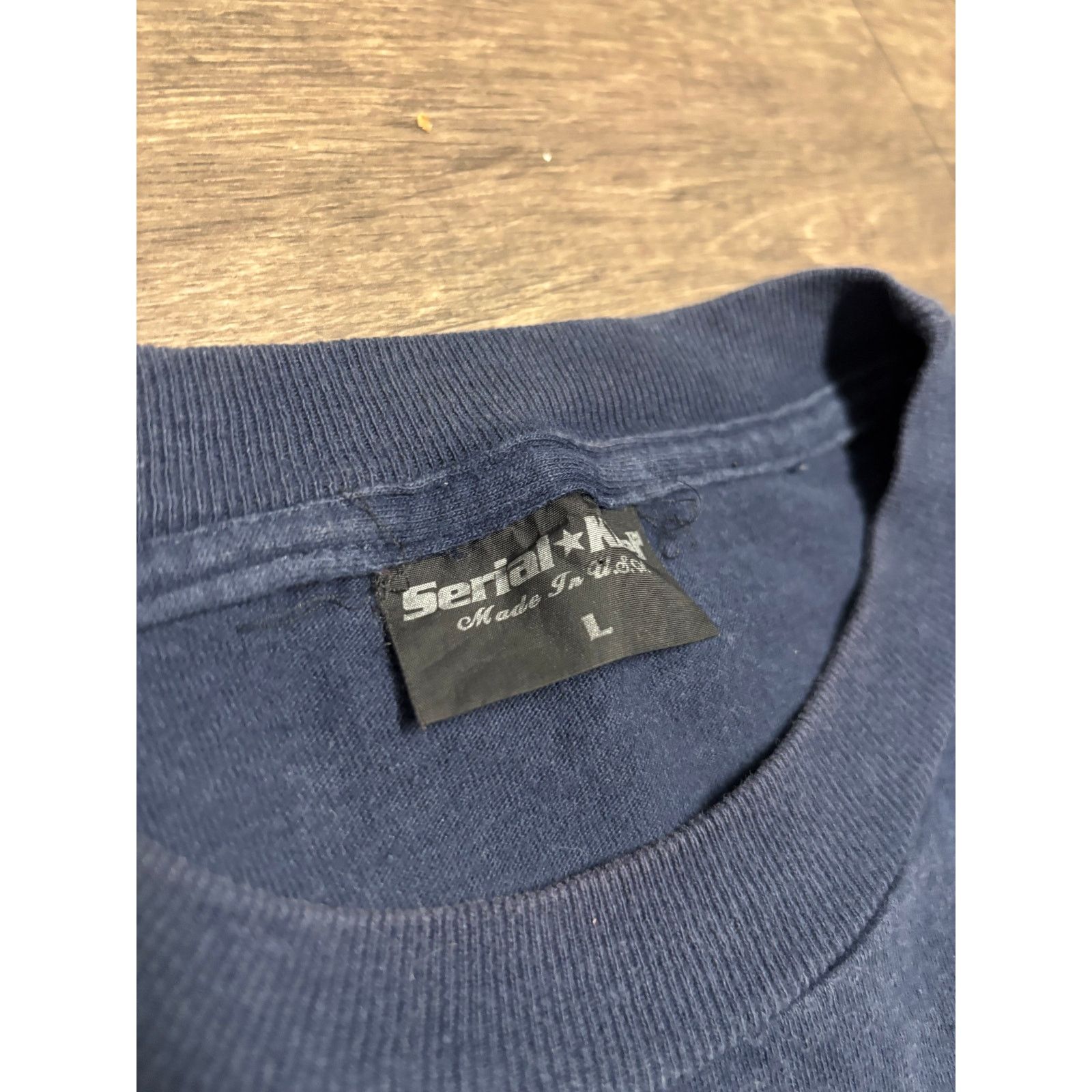 Vintage Vintage Serial Killer Oompa Loompa Blue Tee Sz L Size US L / EU 52-54 / 3 - 3 Thumbnail