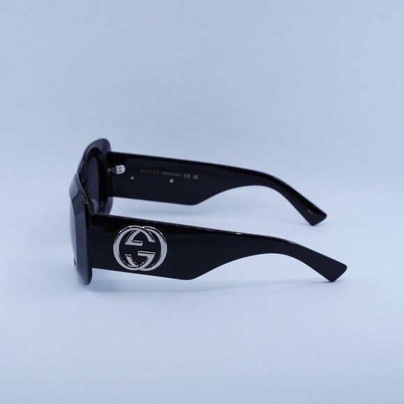 Gucci 🕶️ New Gucci GG1695S 001 Sunglasses - Black Frame Size ONE SIZE - 6 Thumbnail