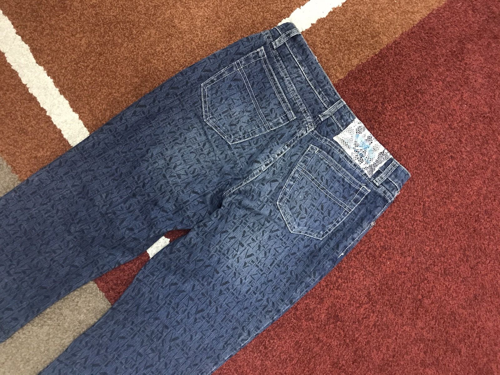 Krizia Uomo 💥FLARE💥 KRIZIA ITALY FULL PRINT PANT Size 27" / US 4 / IT 40 - 10 Thumbnail