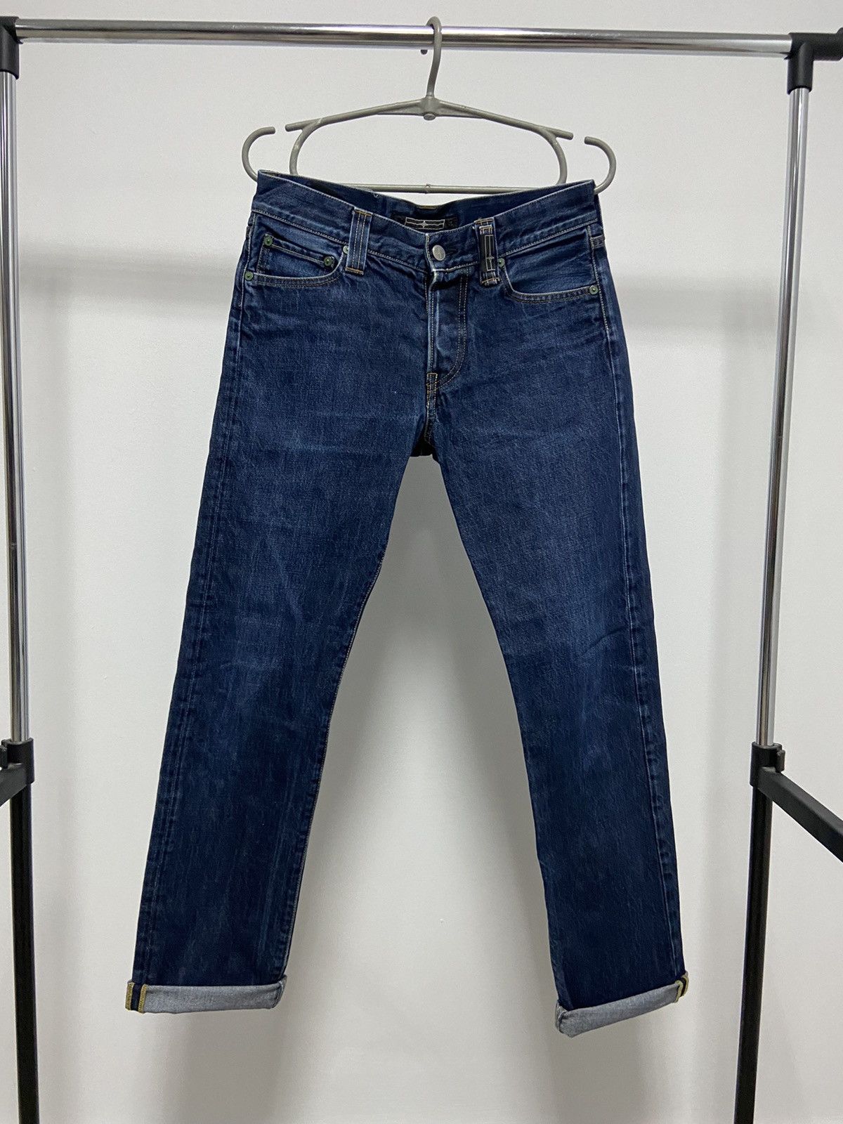 Stone Island × Vintage Stone Island Denims Selvedge Vintage jeans Pants Distressed Size US 28 / EU 44 - 2 Thumbnail