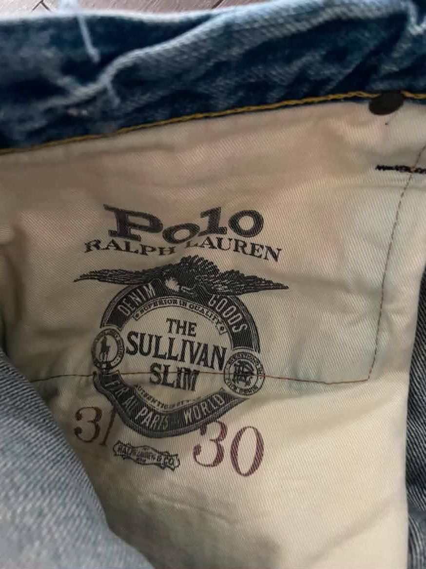 Polo Ralph Lauren Polo RL Sullivan Slim Patchwork Paint Splatter 31x30 Size US 31 - 5 Thumbnail