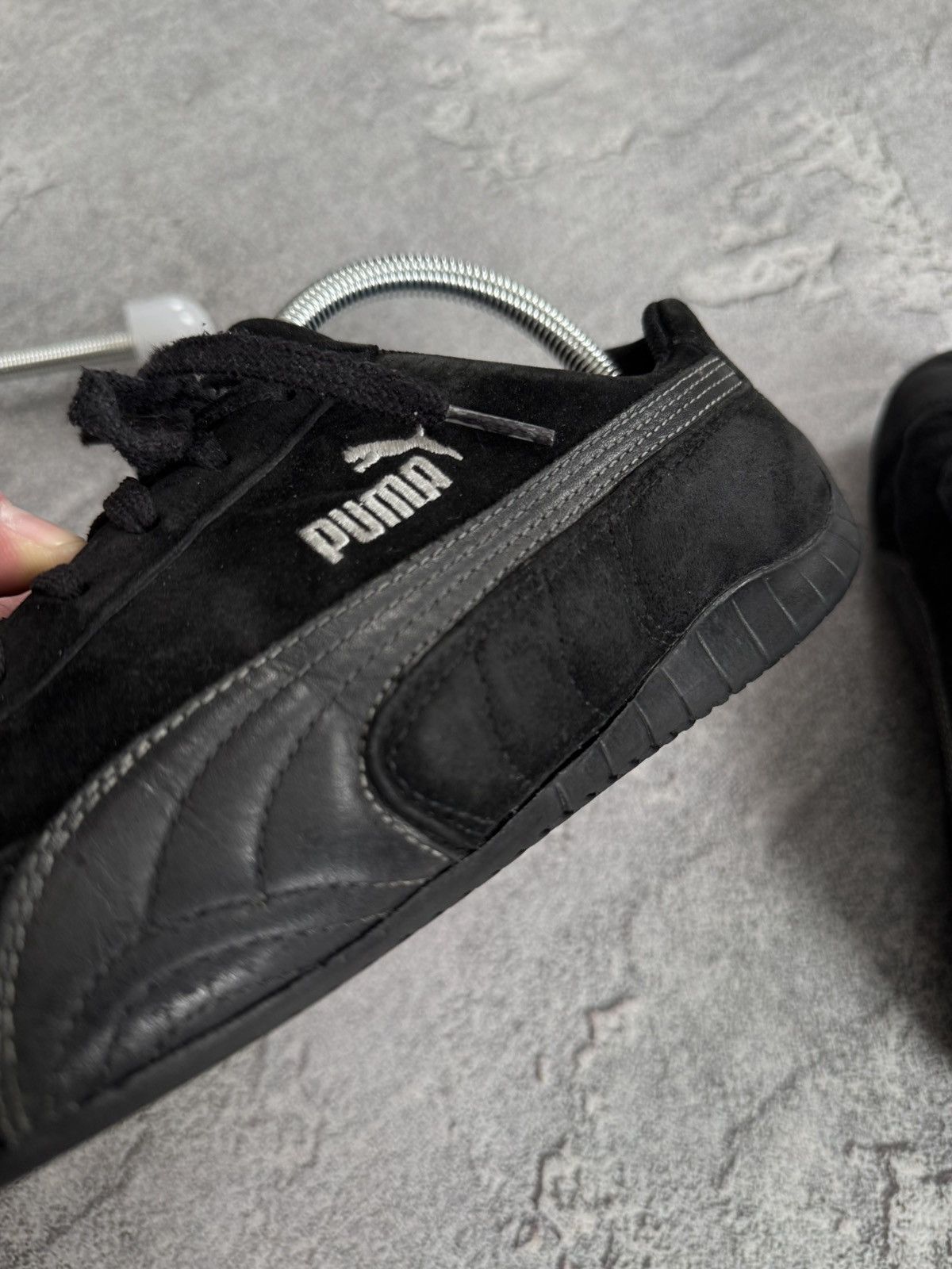Puma Puma SpeedCat US8/EUR41 black suede low top sneakers shoes Size US 8 / EU 41 - 24 Thumbnail