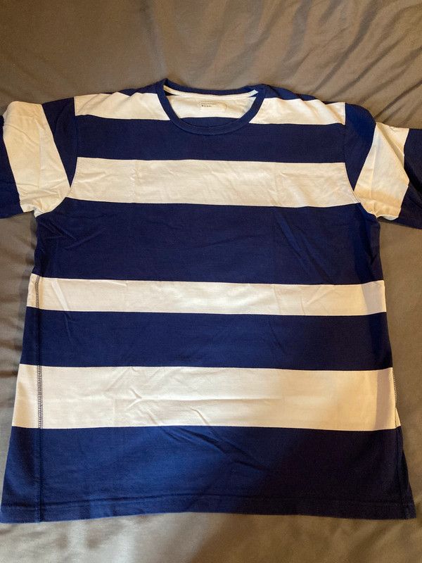 Universal Works Universal Works - Stripe Tee XL Size US XL / EU 56 / 4 - 1 Thumbnail