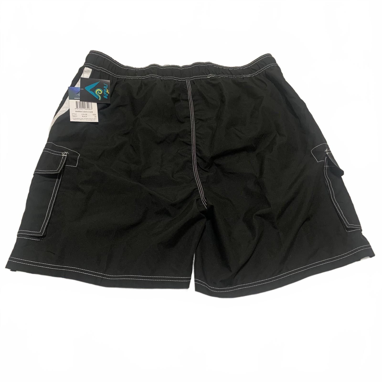 Other Kanu Surf Men's Size 3XL Swim Trunks Black Inner Lining Size US 44 / EU 60 - 3 Thumbnail